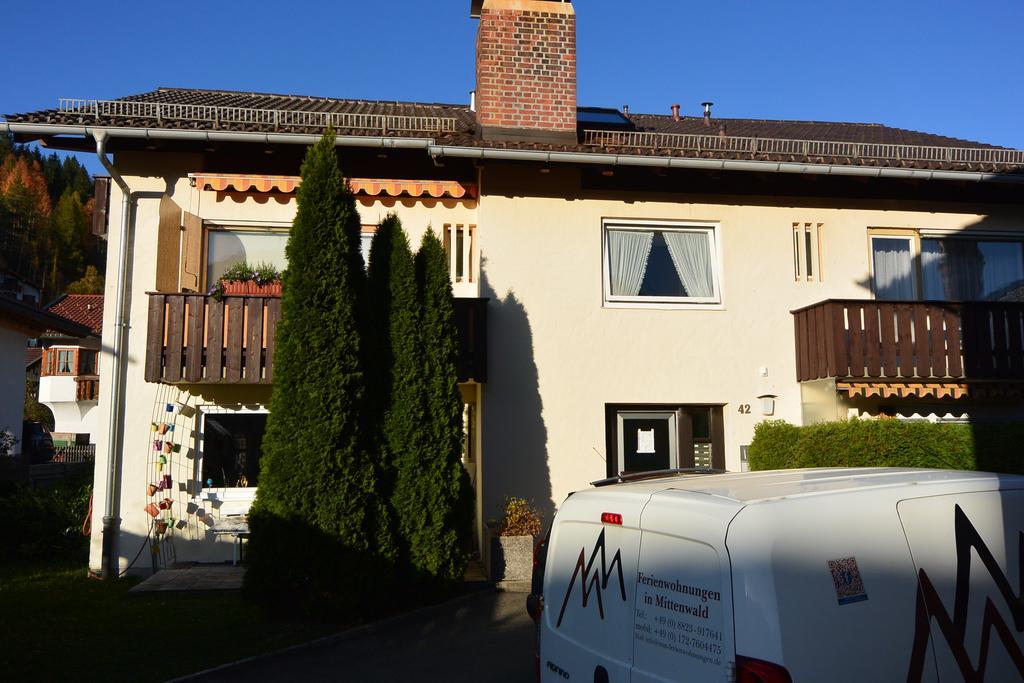 Ferienwohnung Pfennig Mittenwald Exterior foto